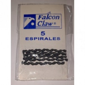 Plomo espiral delgado