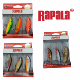 KIT 3 SEÑUELOS RAPALA EDICIÓN LIMITADA