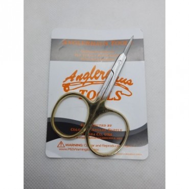 SCISSOR DELUX LRG GOLD ST